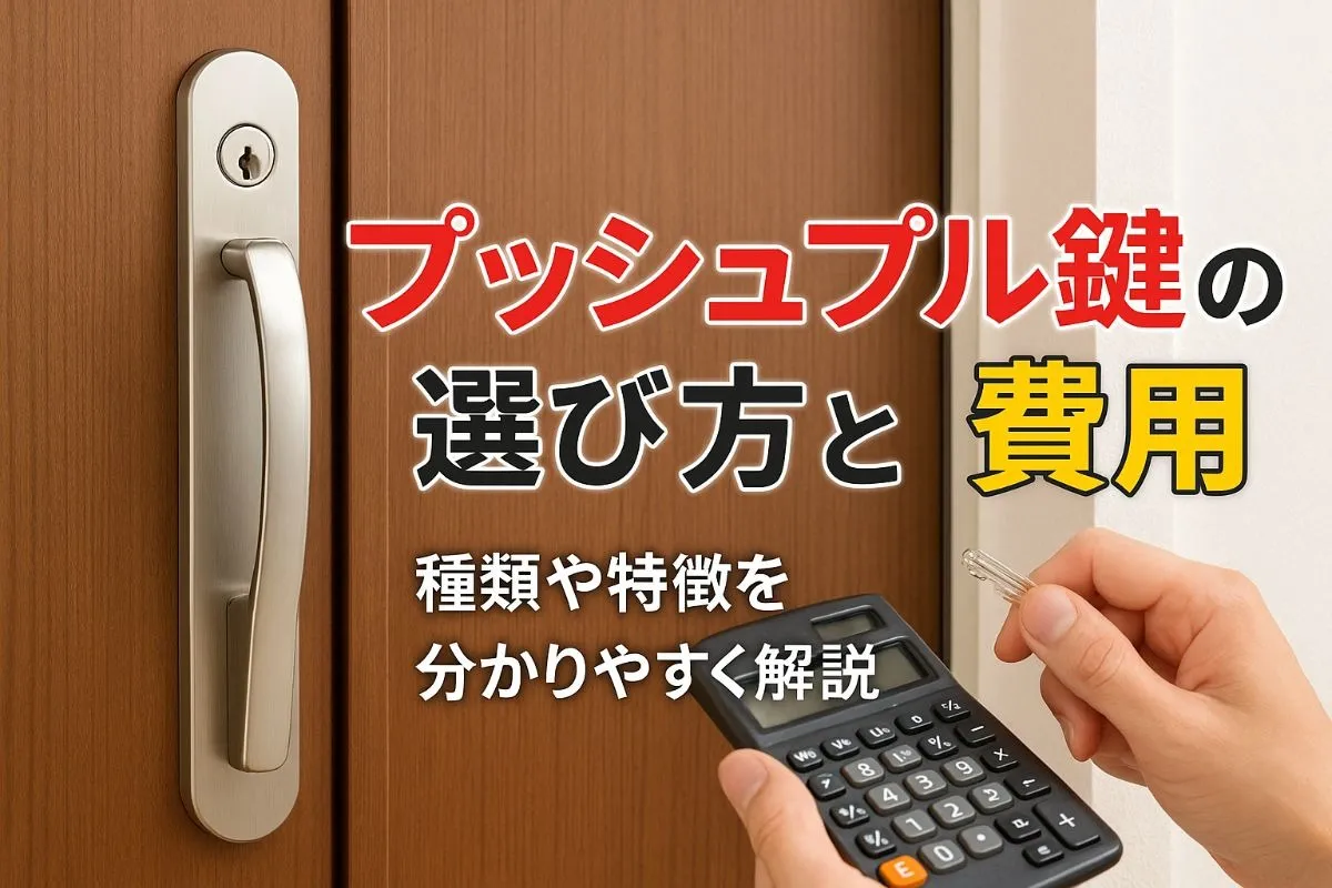 鍵のプッシュプルの選び方と交換費用相場を徹底解説！玄関や室内ドア別に最新人気モデル比較