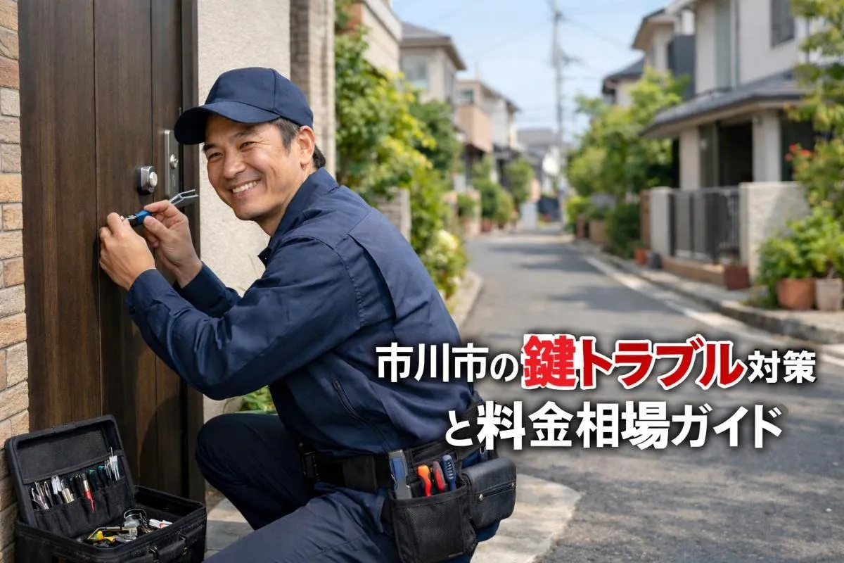 市川市の鍵トラブル対策と料金相場完全ガイド｜24時間対応で安心解決の流れ